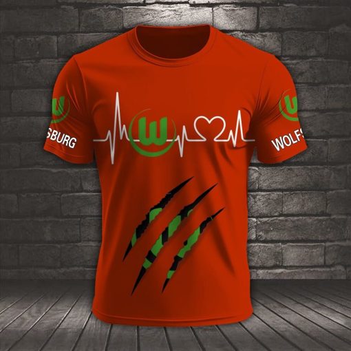 VfL Wolfsburg Neues Design T-Shirt VfL Wolfsburg Neues Design T-Shirt