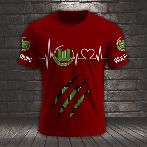 VfL Wolfsburg Neues Design T-Shirt VfL Wolfsburg Neues Design T-Shirt