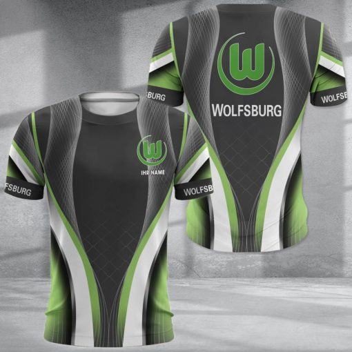 VfL Wolfsburg Individueller Name Neue Version Outfit für den Alltag VfL Wolfsburg Individueller Name Neue Version Outfit für den Alltag