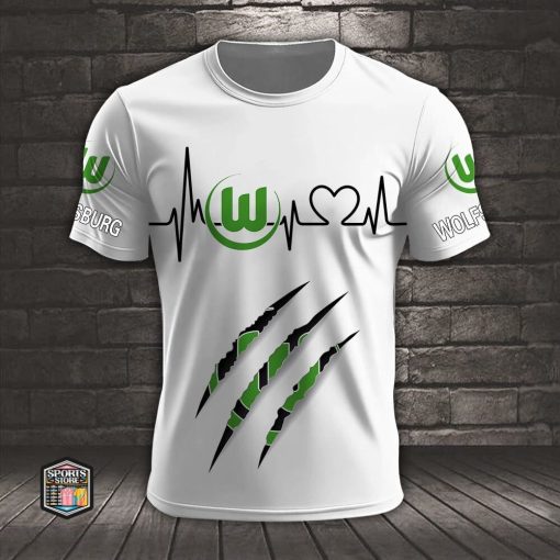 VfL Wolfsburg Neues Design T-Shirt VfL Wolfsburg Neues Design T-Shirt