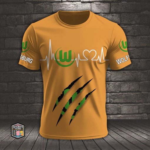 VfL Wolfsburg Neues Design T-Shirt VfL Wolfsburg Neues Design T-Shirt