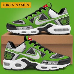 VfL Wolfsburg Individueller Name Neues Design BW Air Max Plus Schuhe