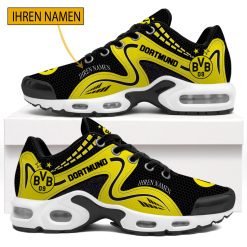 Borussia Dortmund Individueller Name Sonderausgabe BW Air Max Plus Schuhe