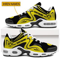 Borussia Dortmund Individueller Name Sonderausgabe BW Air Max Plus Schuhe