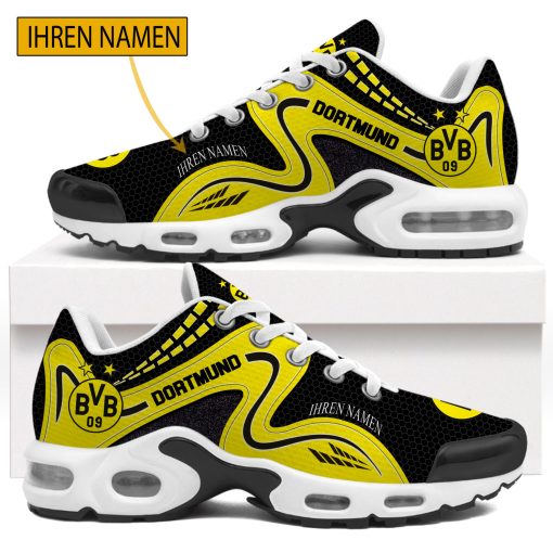 Borussia Dortmund Individueller Name Sonderausgabe BW Air Max Plus Schuhe