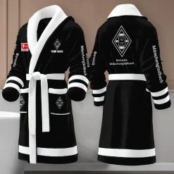 Borussia Mönchengladbach Individueller Name Neue Edition Fleece-Bademantel