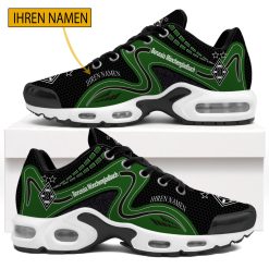Borussia Mönchengladbach Individueller Name Sonderausgabe BW Air Max Plus Schuhe