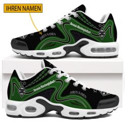 Borussia Mönchengladbach Individueller Name Sonderausgabe BW Air Max Plus Schuhe