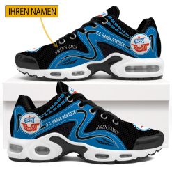 FC Hansa Rostock Individueller Name Sonderausgabe BW Air Max Plus Schuhe