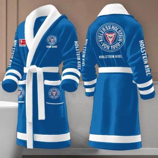 Holstein Kiel Individueller Name Neue Edition Fleece-Bademantel