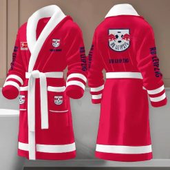 RB Leipzig Individueller Name Neue Edition Fleece-Bademantel