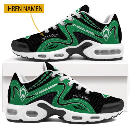 SV Werder Bremen Individueller Name Sonderausgabe BW Air Max Plus Schuhe