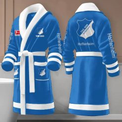 TSG 1899 Hoffenheim Individueller Name Neue Edition Fleece-Bademantel