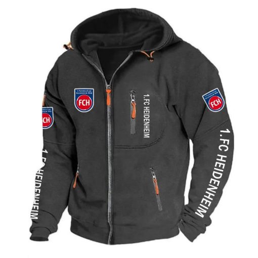 1. FC Heidenheim Neue Version Zip-Up-Jacke 1. FC Heidenheim Neue Version Zip-Up-Jacke