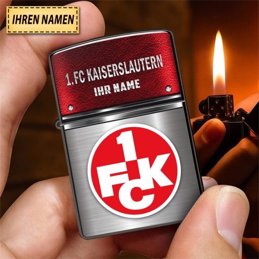 1. FC Kaiserslautern Individueller Name Neues Design Zippo-Feuerzeug