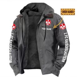 1. FC Kaiserslautern Individueller Name Neue Version Kapuzenjacke