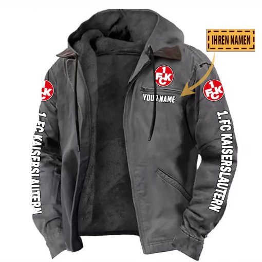 1. FC Kaiserslautern Individueller Name Neue Version Kapuzenjacke