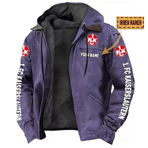 1. FC Kaiserslautern Individueller Name Neue Version Kapuzenjacke 1. FC Kaiserslautern Individueller Name Neue Version Kapuzenjacke