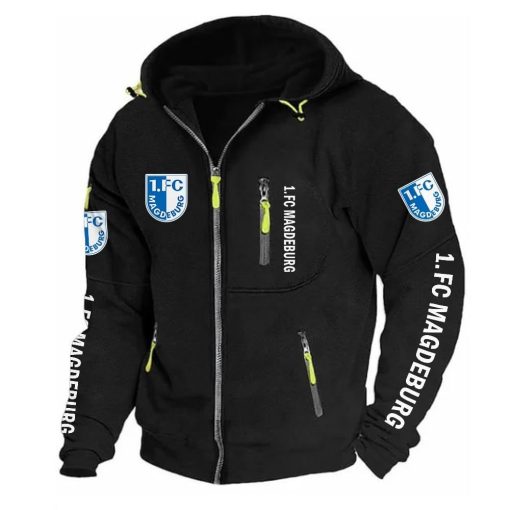 1. FC Magdeburg Neue Version Zip-Up-Jacke 1. FC Magdeburg Neue Version Zip-Up-Jacke