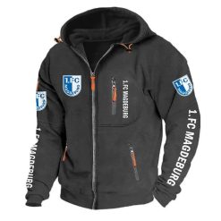 1. FC Magdeburg Neue Version Zip-Up-Jacke