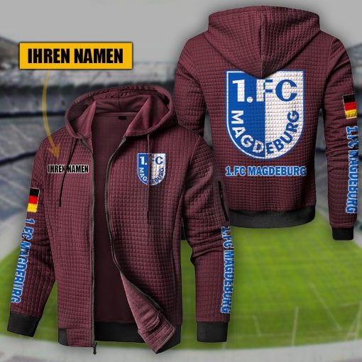 1. FC Magdeburg Individueller Name Sportlicher Stil Sport-Hoodie 1. FC Magdeburg Individueller Name Sportlicher Stil Sport-Hoodie
