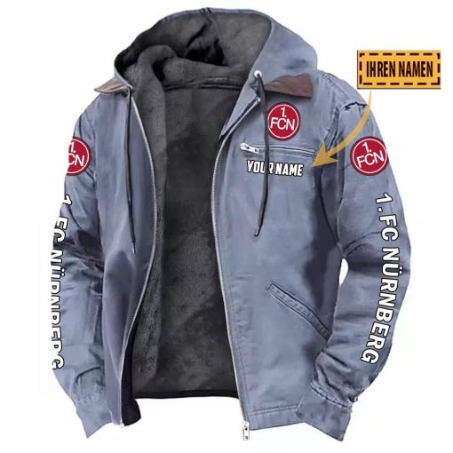 1. FC Nürnberg Individueller Name Neue Version Kapuzenjacke 1. FC Nürnberg Individueller Name Neue Version Kapuzenjacke