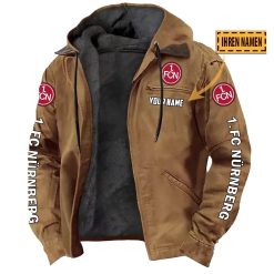 1. FC Nürnberg Individueller Name Neue Version Kapuzenjacke