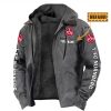 1. FC Nürnberg Individueller Name Neue Version Kapuzenjacke