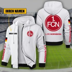 1. FC Nürnberg Individueller Name Sportlicher Stil Sport-Hoodie