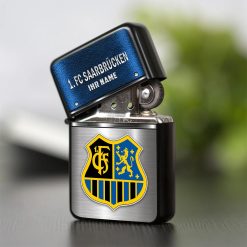 1. FC Saarbrücken Individueller Name Neues Design Zippo-Feuerzeug