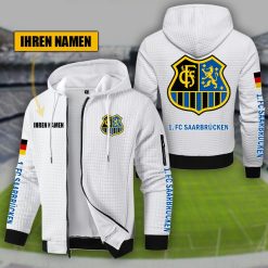 1. FC Saarbrücken Individueller Name Sportlicher Stil Sport-Hoodie