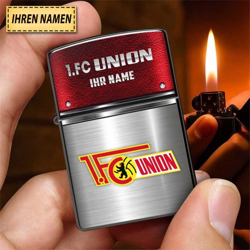 1. FC Union Berlin Individueller Name Neues Design Zippo-Feuerzeug