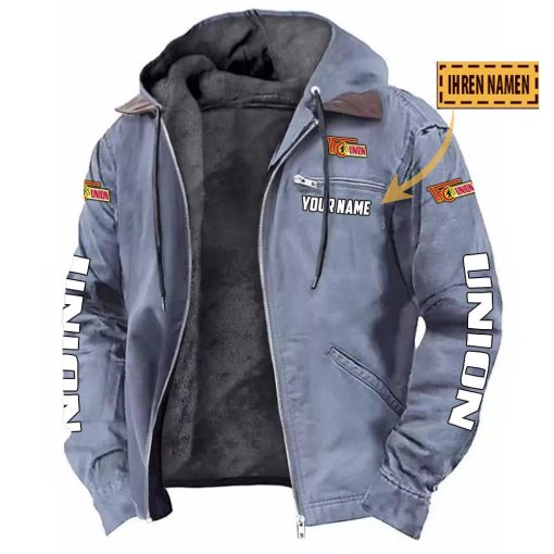 1. FC Union Berlin Individueller Name Neue Version Kapuzenjacke 1. FC Union Berlin Individueller Name Neue Version Kapuzenjacke