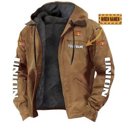 1. FC Union Berlin Individueller Name Neue Version Kapuzenjacke