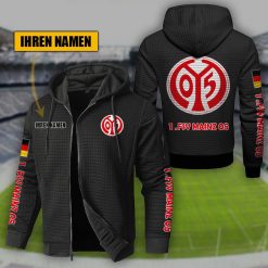 1. FSV Mainz 05 Individueller Name Sportlicher Stil Sport-Hoodie