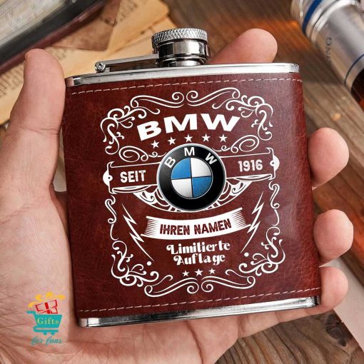BMW Individueller Name Limitierte Auflage Flachmann