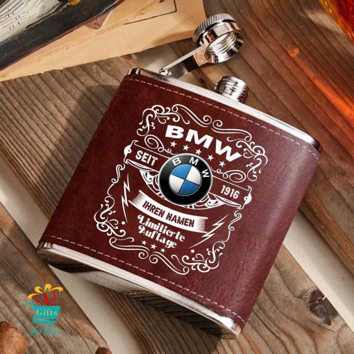 BMW Individueller Name Limitierte Auflage Flachmann