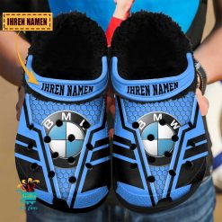 BMW Fleece Crocs – Individueller Name Limitierte Auflage