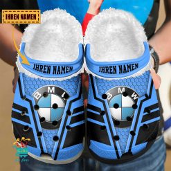 BMW Fleece Crocs – Individueller Name Limitierte Auflage