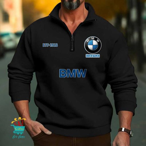 BMW Individueller Name Limitierte Auflage Reißverschluss Sweatshirt