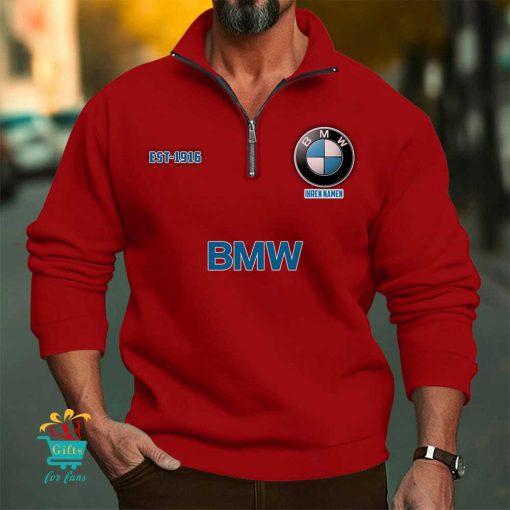 BMW Individueller Name Limitierte Auflage Reißverschluss Sweatshirt