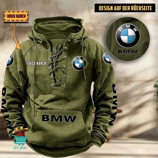 BMW Schnür-Hoodie – Individueller Name Limitierte Auflage