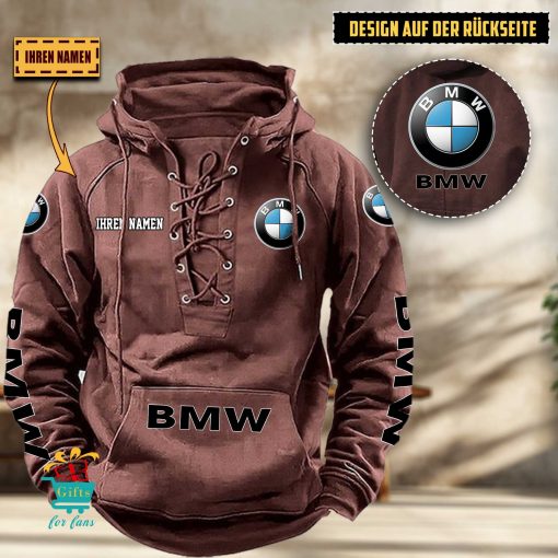 BMW Schnür-Hoodie – Individueller Name Limitierte Auflage