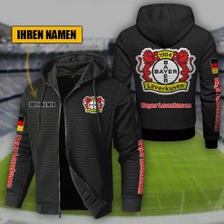Bayer 04 Leverkusen Individueller Name Sportlicher Stil Sport-Hoodie