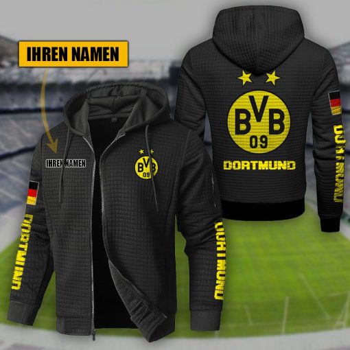 Borussia Dortmund Individueller Name Sportlicher Stil Sport-Hoodie