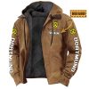 Borussia Dortmund Individueller Name Neue Version Kapuzenjacke