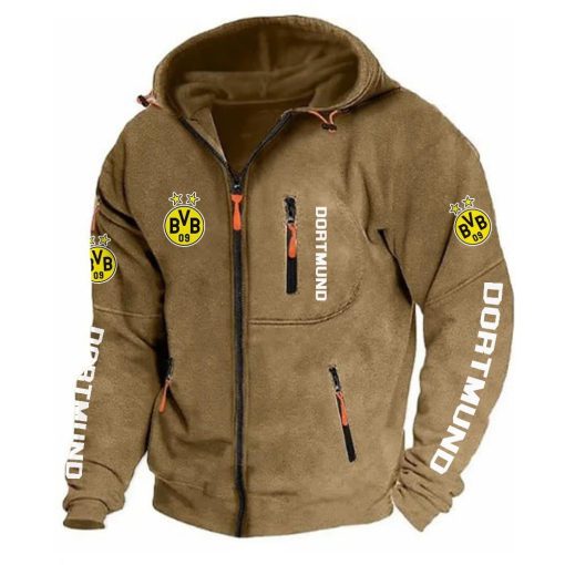 Borussia Dortmund Neue Version Zip-Up-Jacke Borussia Dortmund Neue Version Zip-Up-Jacke
