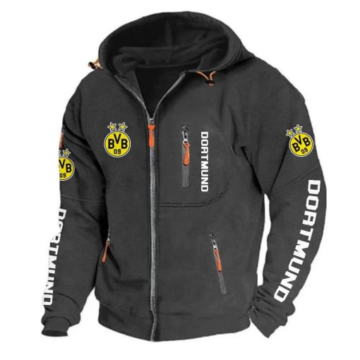 Borussia Dortmund Neue Version Zip-Up-Jacke Borussia Dortmund Neue Version Zip-Up-Jacke