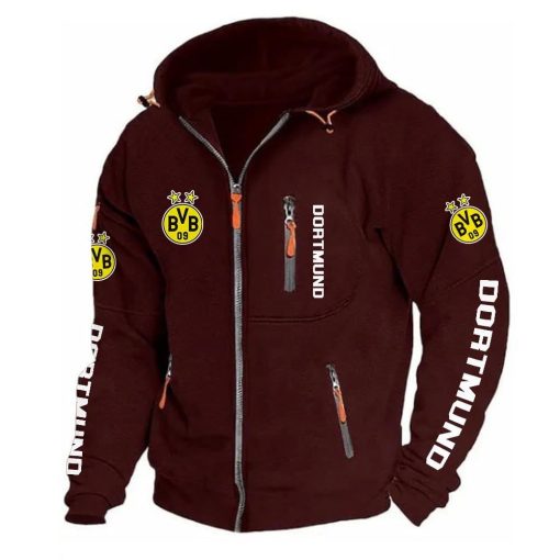 Borussia Dortmund Neue Version Zip-Up-Jacke Borussia Dortmund Neue Version Zip-Up-Jacke