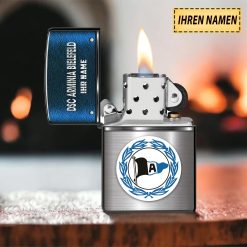 DSC Arminia Bielefeld Individueller Name Neues Design Zippo-Feuerzeug